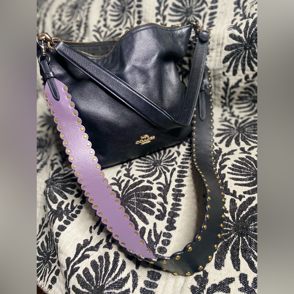 Coach crossbody Purse with custom strap